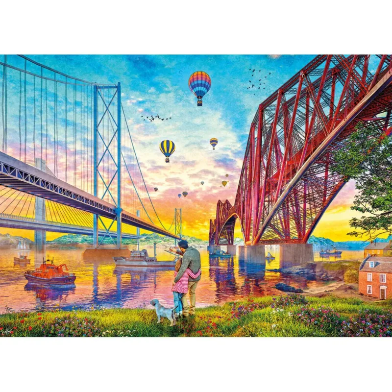 Three Bridges Crossing