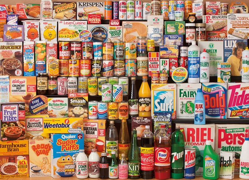 Jigsaw Puzzle - 1000 Pieces : 1980's Shopping