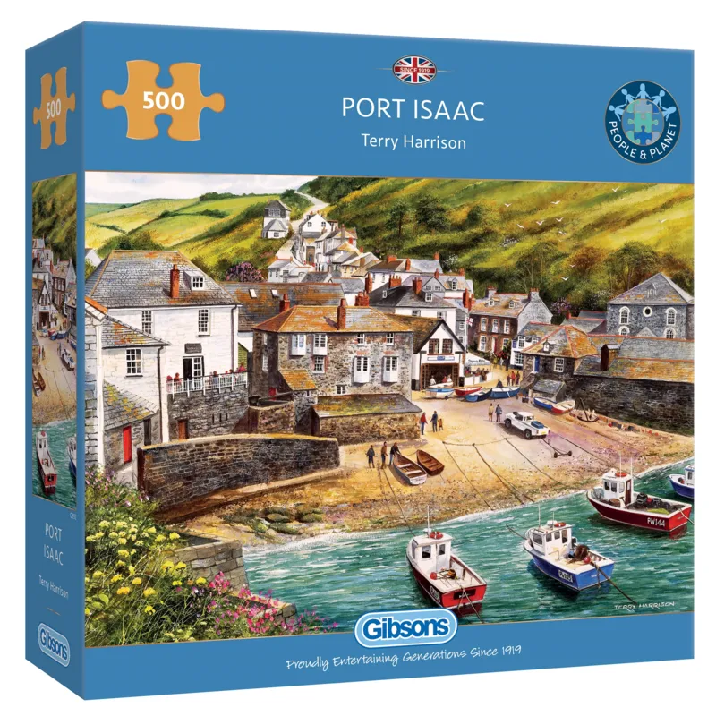Jigsaw Puzzle - 500 Pieces - Fishing Port