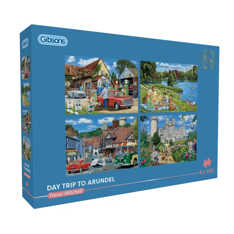 4 Puzzles - Day out with the Family