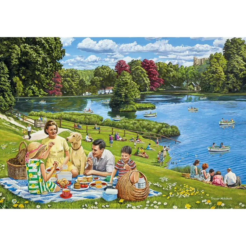 4 Puzzles - Day out with the Family