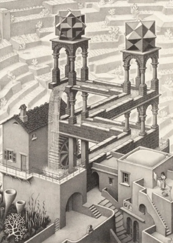MC Escher - Waterfall