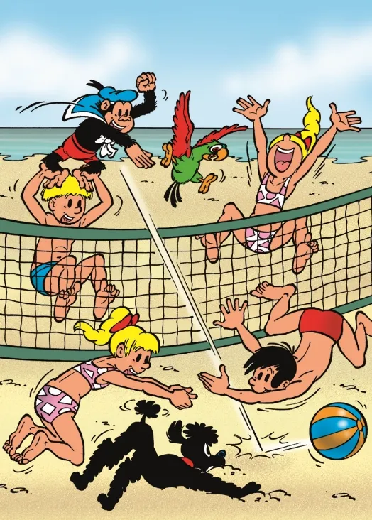 Jigsaw Puzzle - 99 Pieces - Beach Volley