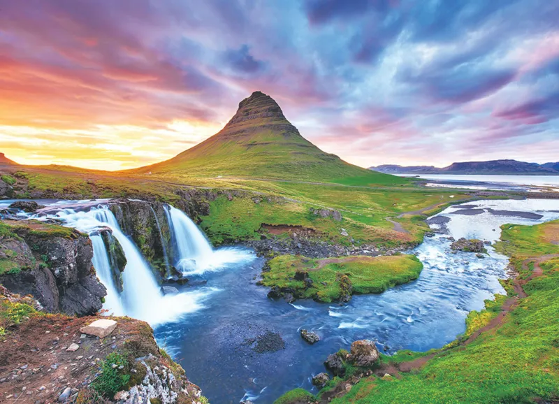 Iceland Kirkjufell Mountain