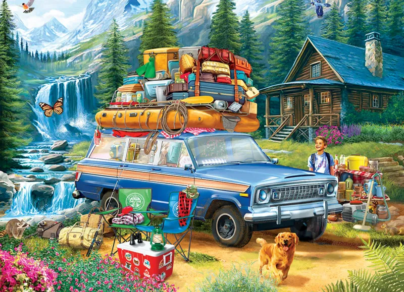 Loading the Jeep Wagonner