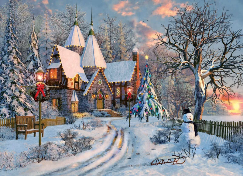 Dominic Davison: Christmas Cottage