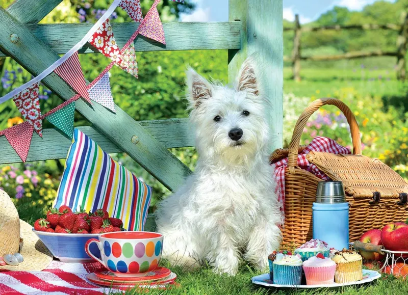XXL Pieces - Scottie Dog Picnic