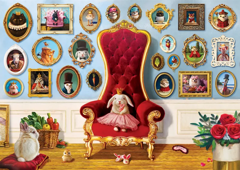 XXL Pieces - Princess Bunny by Lucia Heffernan