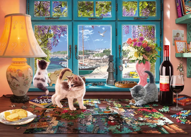At the Puzzle Table