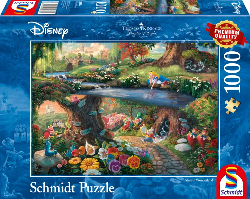 Thomas Kinkade - Disney - Alice in Wonderland
