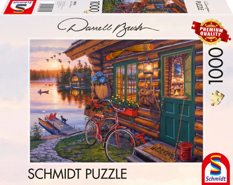 Lakeside Cabin with Bike