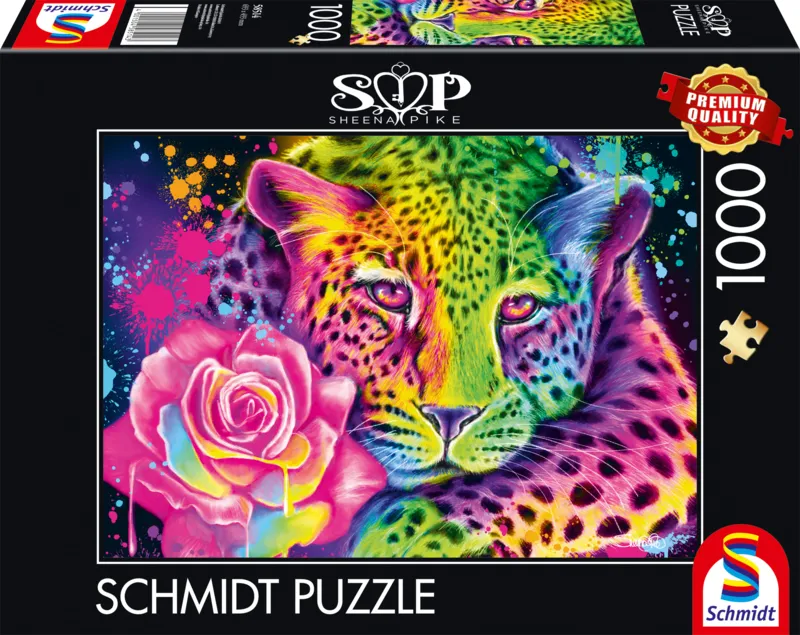 Neon Rainbow Leopard