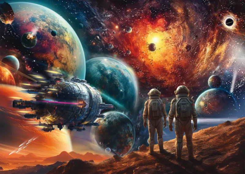 Cosmos Multicolore: Journey into Space