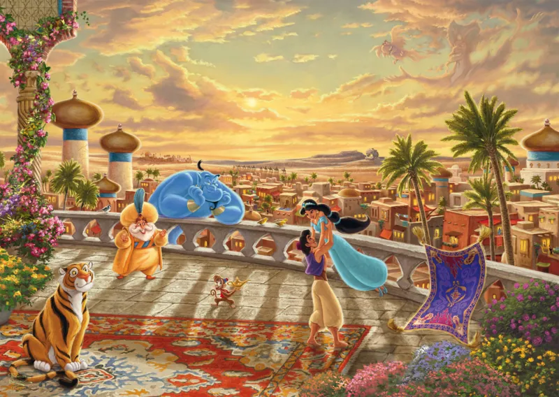 Disney - Jasmine - Dancing in the Desert Sunset
