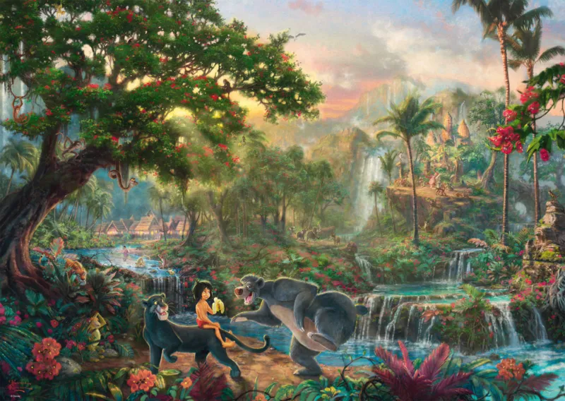 Thomas Kinkade - The Jungle Book