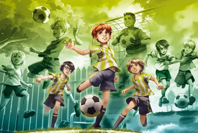 Fussballbande, On the Ball