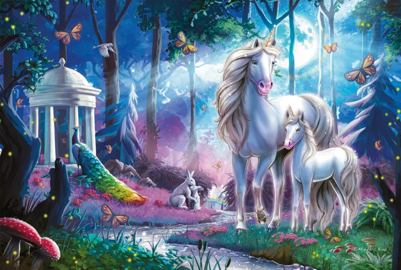 Unicorn with Foal