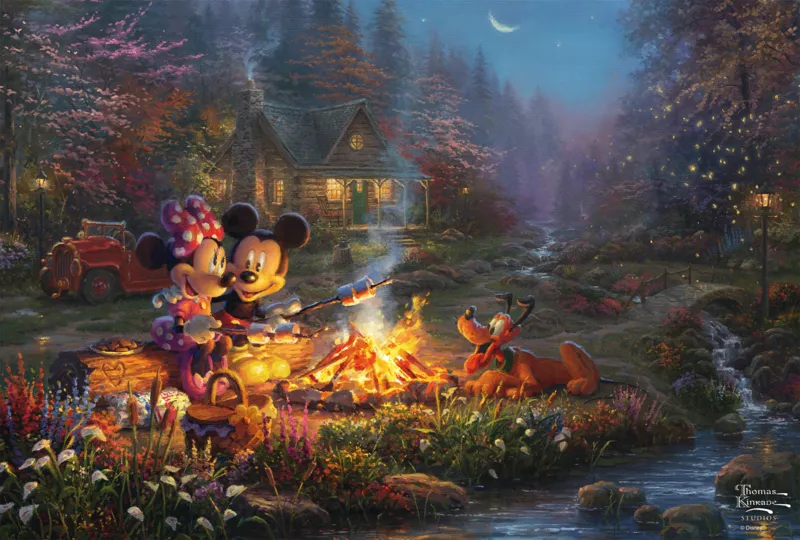 Disney - Mickey & Minnie Sweethearts at the Campfire - Eco-Friendly