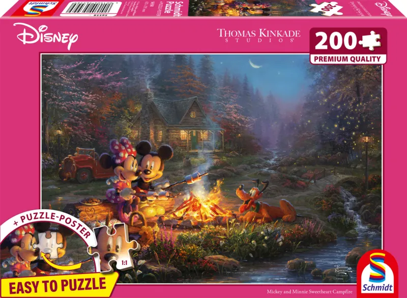 Disney - Mickey & Minnie Sweethearts at the Campfire - Eco-Friendly