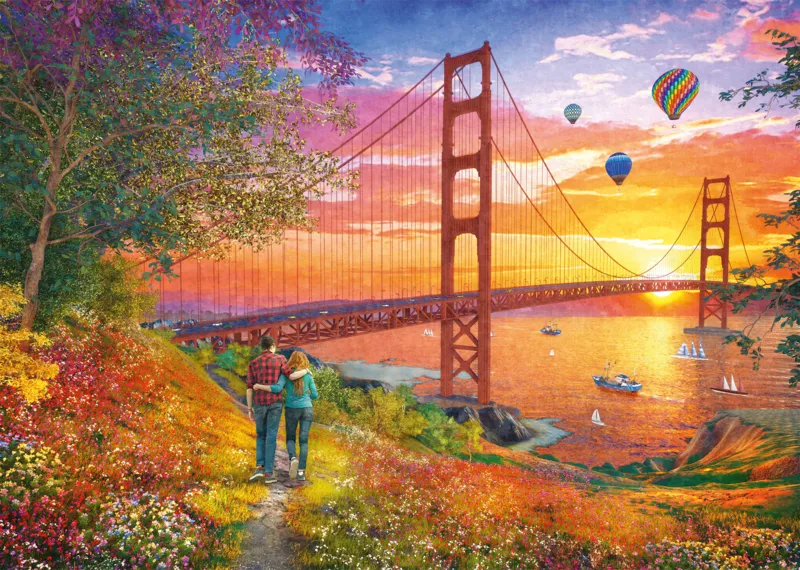 Walking to the Golden Gate Bridge