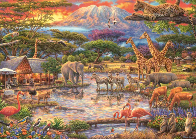 Paradise under Mount Kilimanjaro