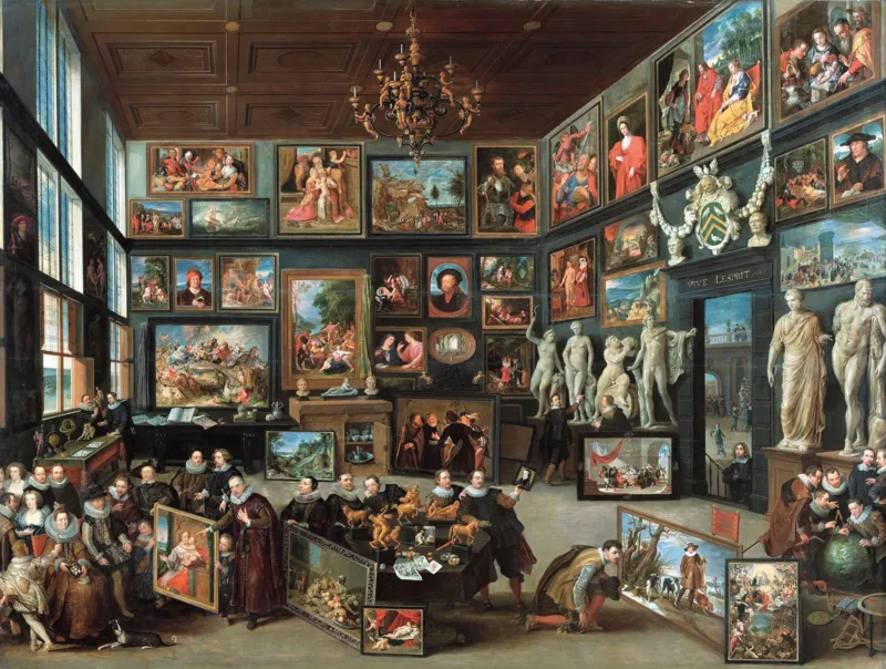 Handgeschnittenes Holzpuzzle - Die Cornelis-Galerie
