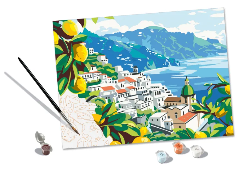 Paint by Number - CreArt - Amalfi Coast