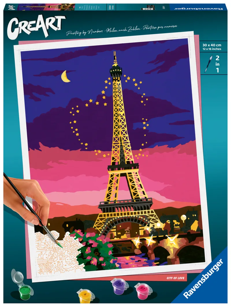 Paint by Number - CreArt - Paris City Of Love