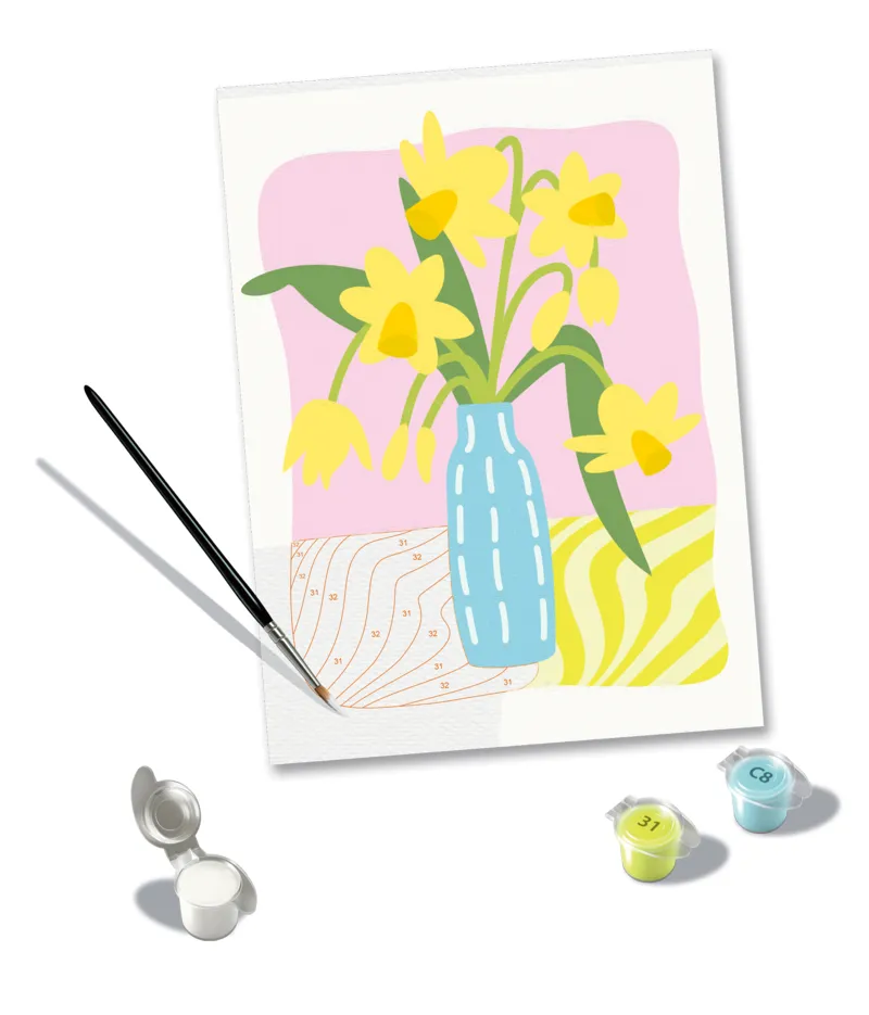Paint by Number - CreArt - Daffodils