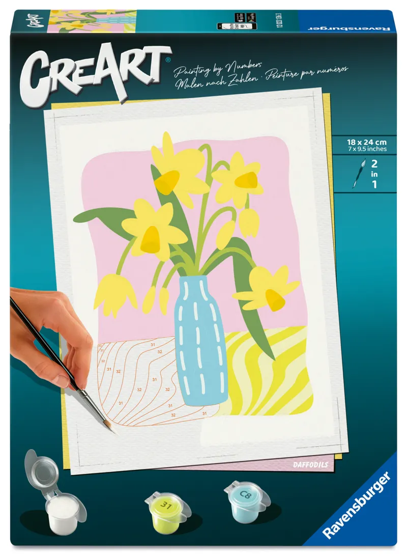 Paint by Number - CreArt - Daffodils