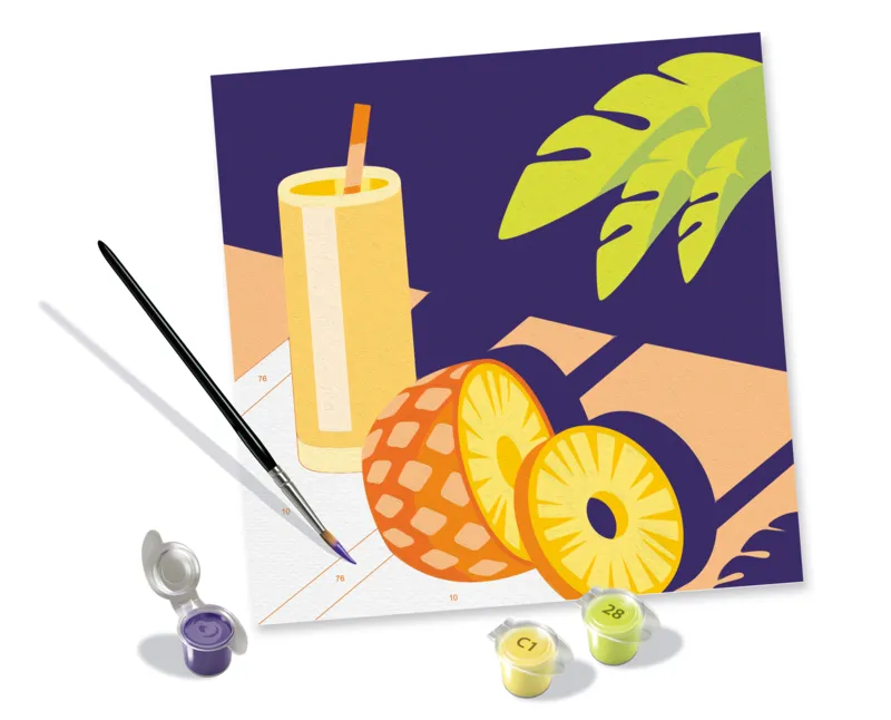 Paint by Number - CreArt - Drink Pineapple