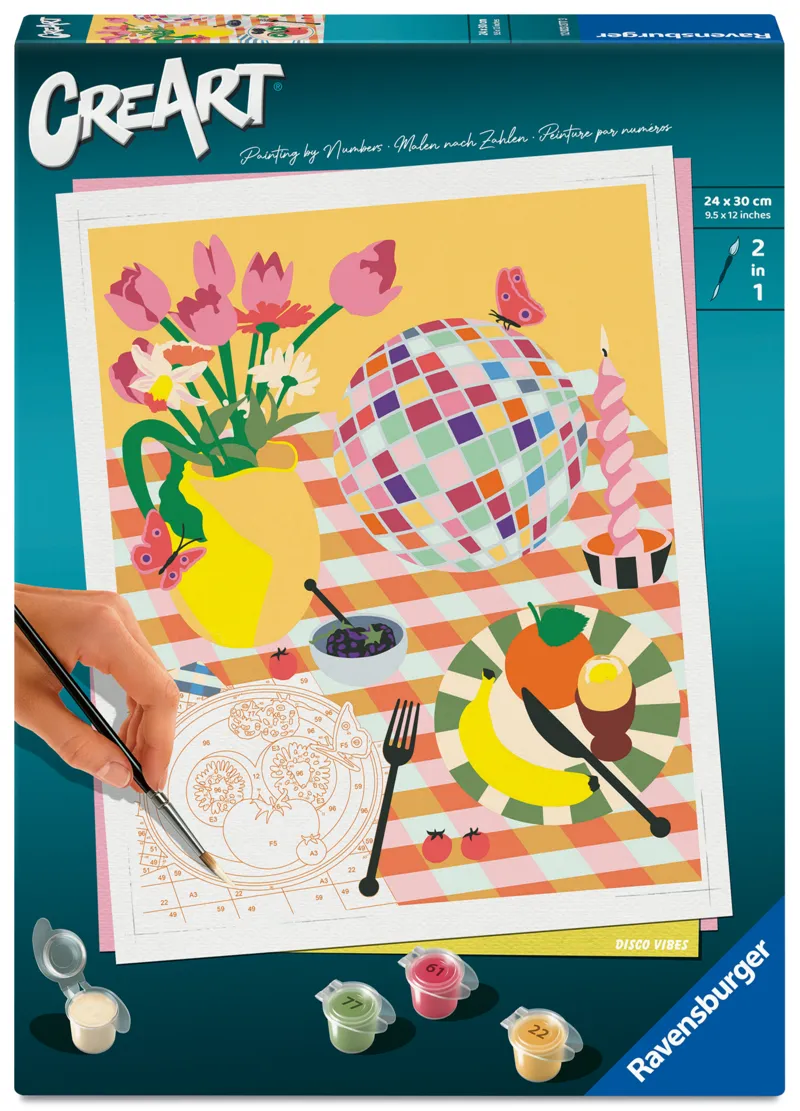 Paint by Number - CreArt - Disco Vibes - Poppy Magda