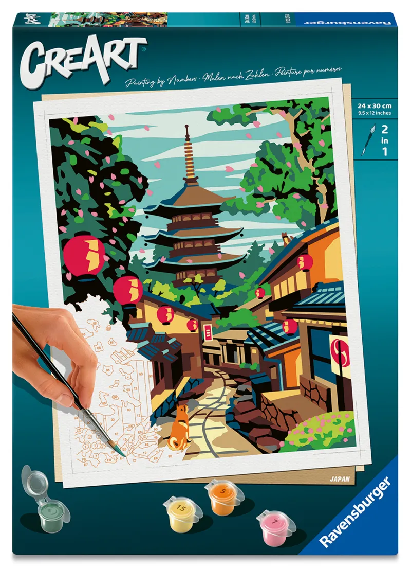 Paint by Number - CreArt - Japan - Batiste Perron