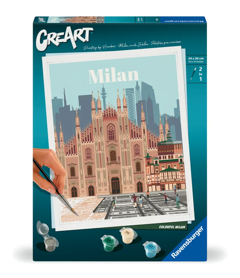 Paint by Number - CreArt - Milan