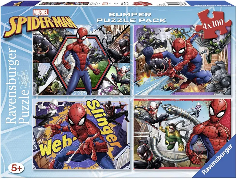 4 Puzzles - Spider-Man