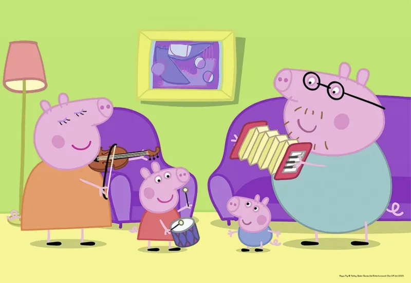 2 Jigsaw Puzzle - Peppa Pig