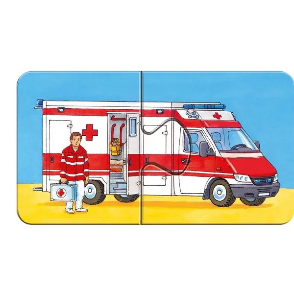 Jigsaw Puzzle - 9 x 2 Pieces - Vehicles