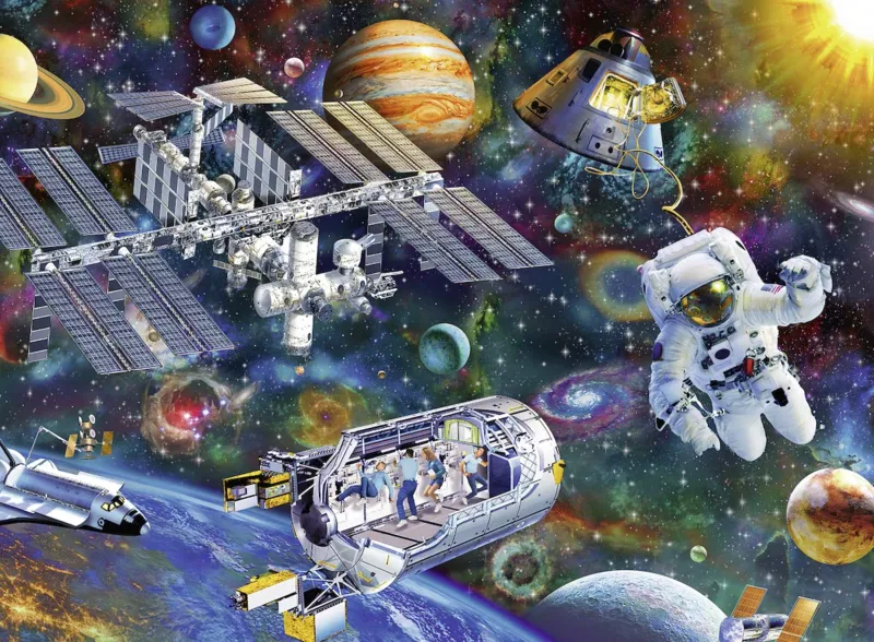 XXL Pieces - International Space Station