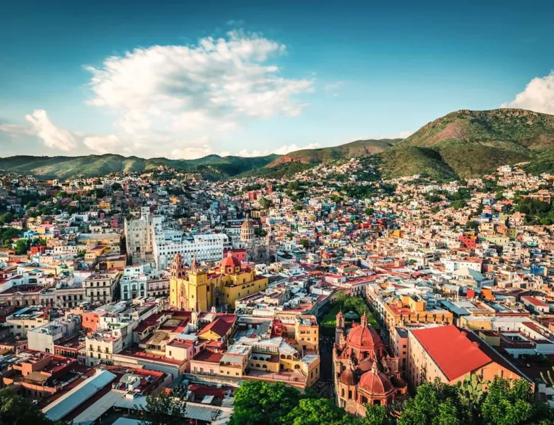 Colonial city of Guanajuato, Mexico