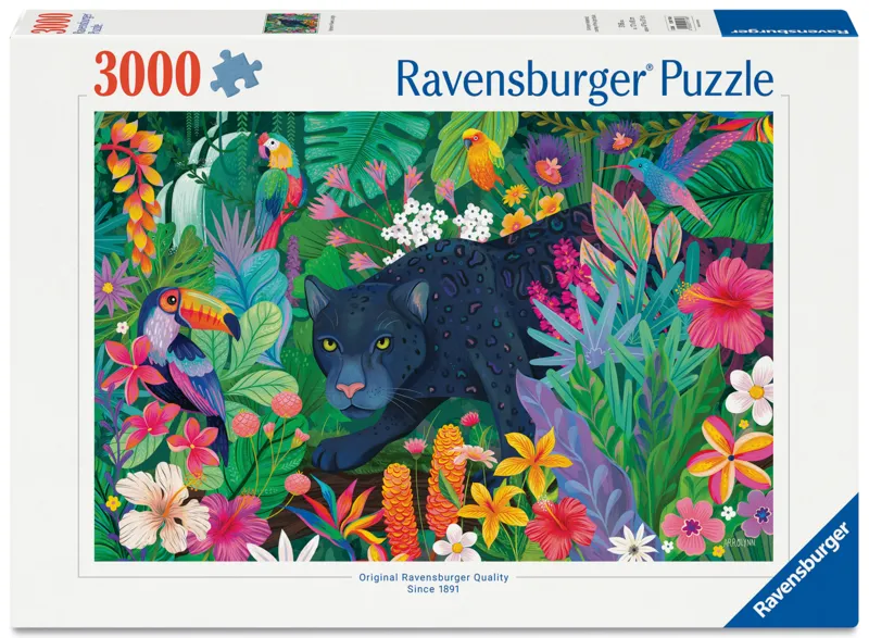 Panther In The Jungle