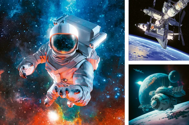 3 Puzzles - Space Adventure