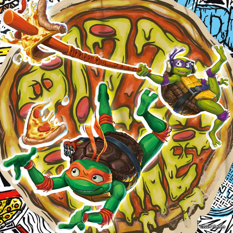 3 Puzzles - Ninja Turtles