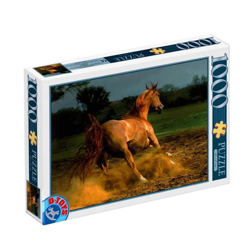 Jigsaw Puzzle - 1000 Pieces - Horses : Beige Horse