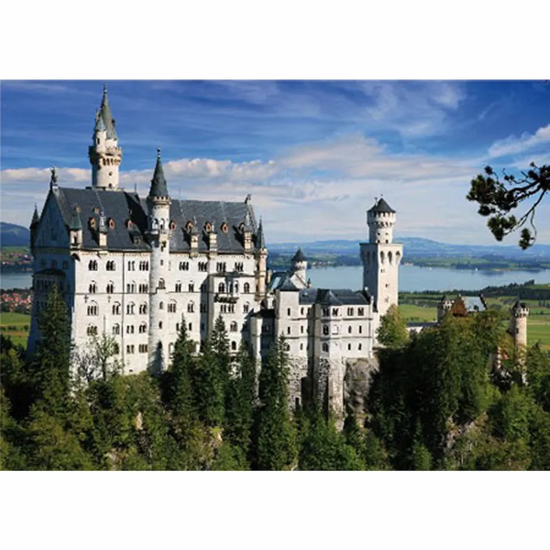 Jigsaw Puzzle - 500 Pieces - Landscapes : Neuschwanstein Castle