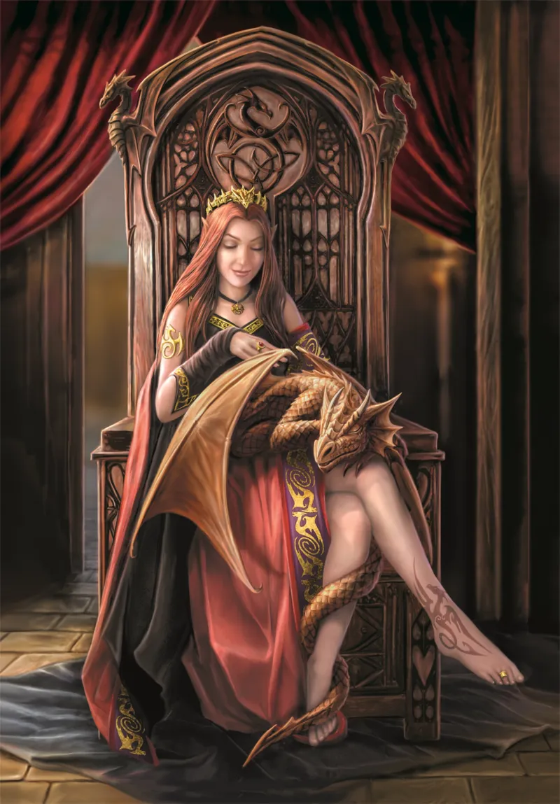 Anne Stokes - Friends forever