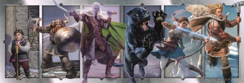 Panoramic Puzzle - Dungeons & Dragons
