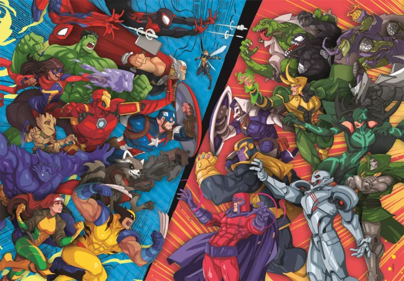 Marvel Heroes vs Villains