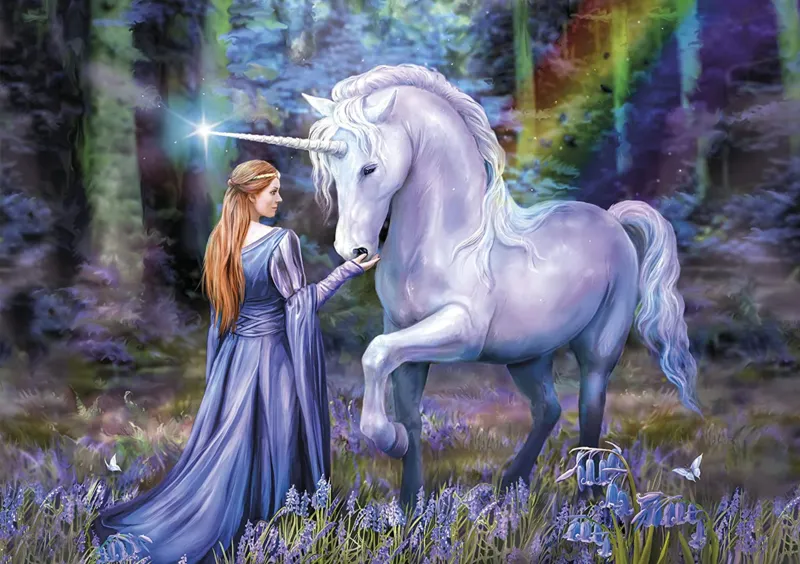 Anne Stokes - Bluebell wood