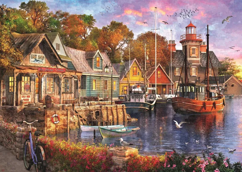 Tea Time: Hafen Am Meer