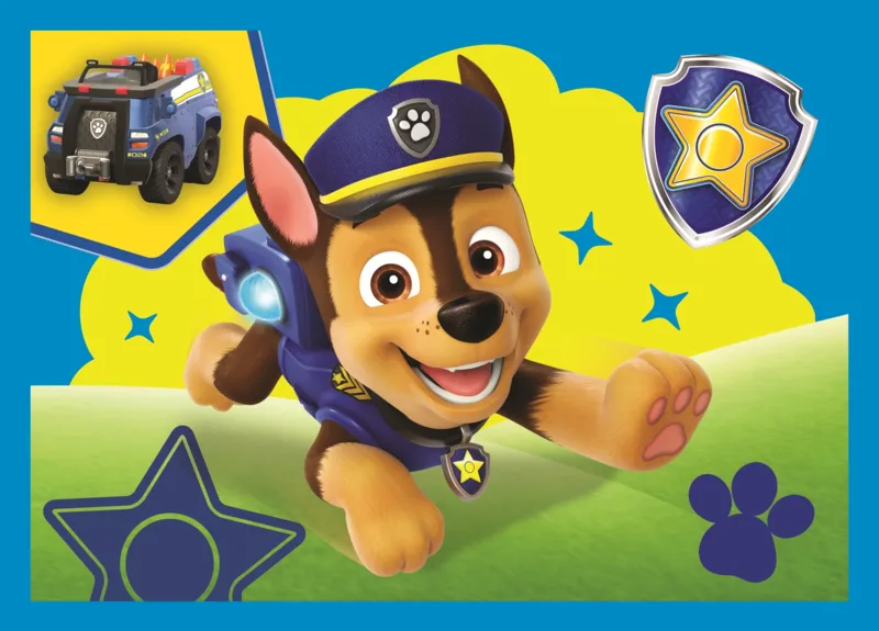 4 Puzzles - Running Pupies
